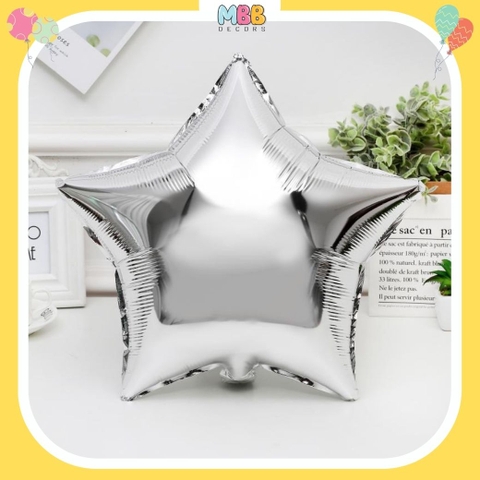 BÓNG NGÔI SAO BẠC 18INCH