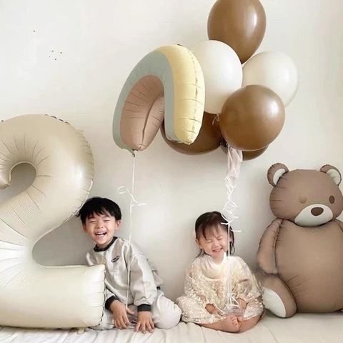Bong bóng trang trí sinh nhật tông vintage hàn quốc
