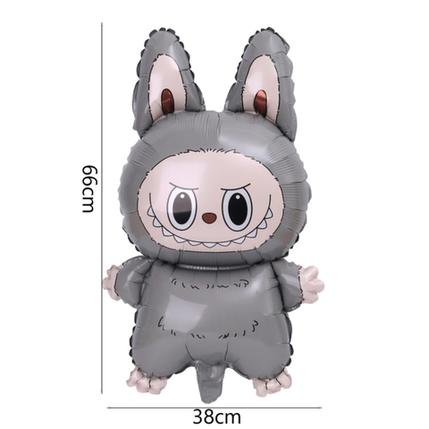 Bóng bay lá nhôm Baby Three, Kapybara, Labubu trang trí sinh nhật