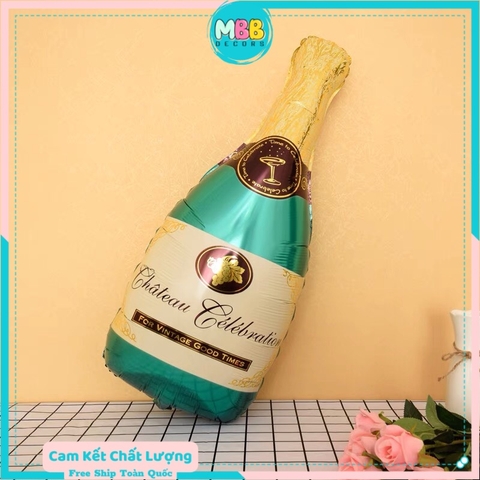 Bóng bay hình chai rượu, ly, cốc bia size đại trang trí sinh nhật, tiệc công ty, tiệc cưới, party - MBBDECOR