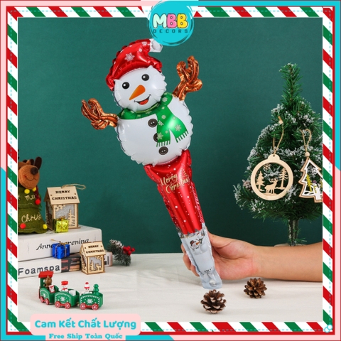 [NOEL 2024] Bong Bóng Tay Cầm NOEL, Phao Cài Tóc Cho Bé Phụ Kiện Đồ Trang Trí Tiệc Noel Giáng Sinh MBBDecor
