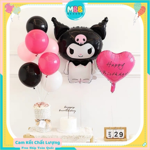 Phụ Kiện Hoạt Hình Kuromi Sanrio Cinnamoroll My Melody Trang Trí Sinh Nhật