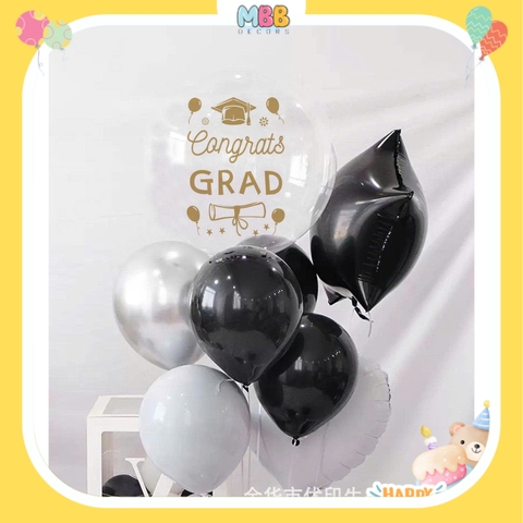 Tổng Hợp Phụ Kiện Lễ Tốt Nghiệp Sash Băng Rôn Vải Đeo Chéo, Dây Chữ Congratulations, Hộp Quà Tốt Nghiệp, Sticker Dán Bóng Nhân Dịp Lễ Tốt Nghiệp/ I Graduated/ / Graduation