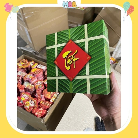 [TẾT 2026] Đồ Trang Trí Lễ Hội Tết 2026 Phụ Kiện Bằng Giấy Combo Trang Trí Tết Dưa Hấu Bánh Chưng Màu Sắc Rực Rỡ