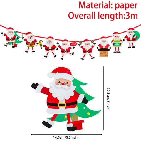 Trang Trí Giáng Sinh Noel - Dây Treo Trang Trí Giáng Sinh