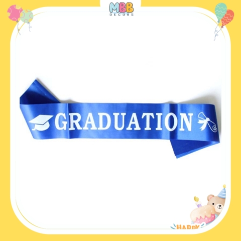 Tổng Hợp Phụ Kiện Lễ Tốt Nghiệp Sash Băng Rôn Vải Đeo Chéo, Dây Chữ Congratulations, Hộp Quà Tốt Nghiệp, Sticker Dán Bóng Nhân Dịp Lễ Tốt Nghiệp/ I Graduated/ / Graduation