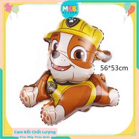 Bong Bóng Hình Chó Cứu Hộ, Chó Đốm, Chó Cảnh Sát Trang Trí Sinh Nhật Cho Bé