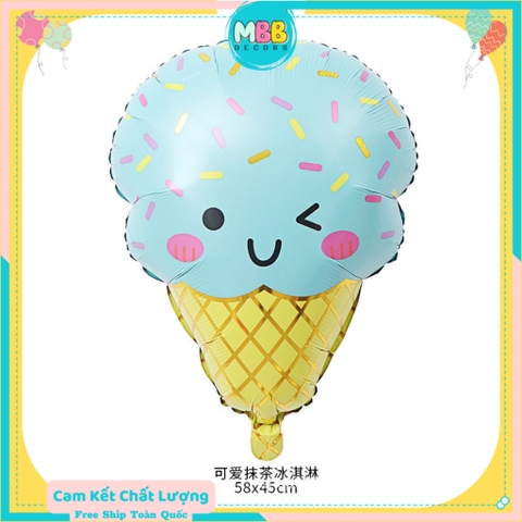 Bong Bóng Hình Bánh Kẹo Ngọt Màu Pastel Dễ Thương