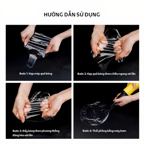 Bóng Bobo trong suốt khổng lồ trang trí sự kiện tiệc cưới sinh nhật
