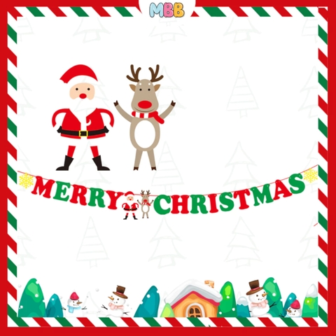 Trang Trí Giáng Sinh Noel - Dây Treo Trang Trí Giáng Sinh