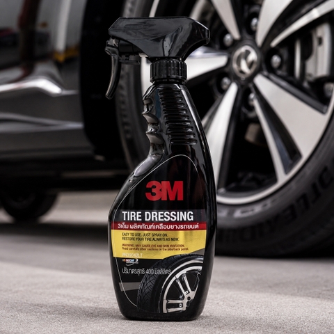 Dung dịch bảo dưỡng lốp xe ô tô 3M Tire Dressing 400ml