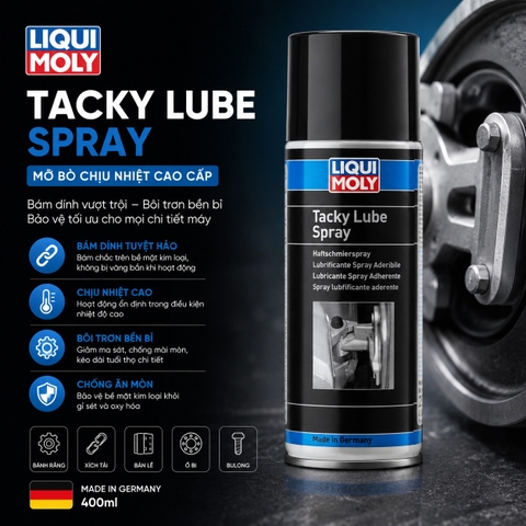 Mỡ bò chịu nhiệt Tacky Lube Spray 400ml