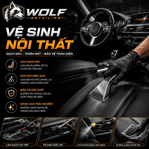 Vệ sinh nội thất