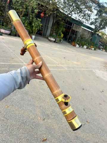 Điếu cày bọc đồng trơn nỏ ngọc