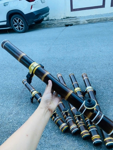 Điếu cày 5 mắt đan mây rừng