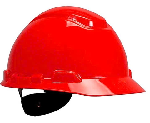 Nón bảo hộ 3M H705SFR-UV, màu đỏ, không có lỗ thoáng khí