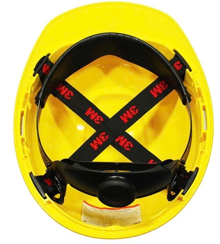 Nón bảo hộ 3M H702SFV-UV, màu vàng, có lỗ thoáng khí