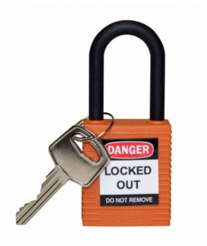 Ổ khóa an toàn LOTO Brady - còng nhựa