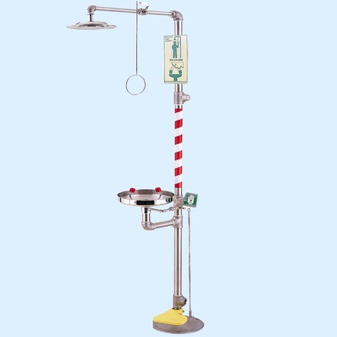 Bồn rửa mắt và tắm khẩn cấp EW607