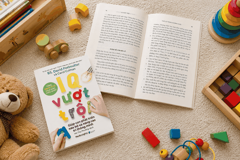 Review sách “IQ vượt trội” – Mình đã thương con đúng cách hay chưa?