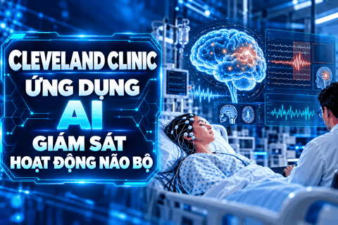 Ứng dụng AI trong giám sát hoạt động não bộ: Bước tiến mới từ Cleveland Clinic và Piramidal