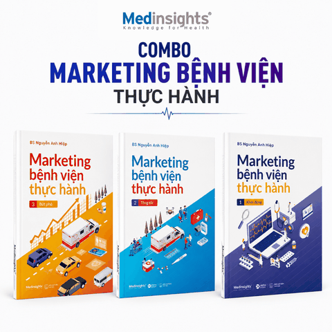 Bộ Sách Marketing Bệnh Viện Thực Hành - Nguyễn Anh Hiệp