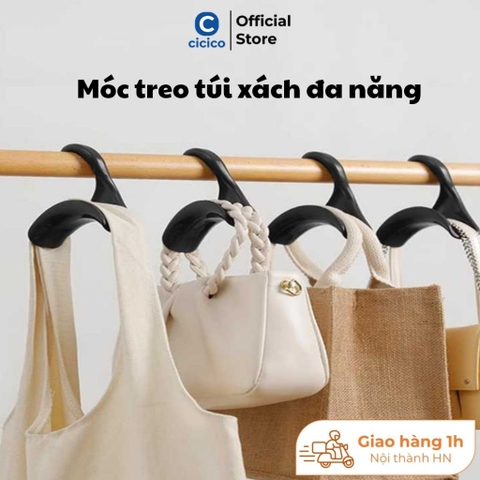 Móc Treo Túi Xách Bản Rộng Chống Rơi, Móc Treo Khăn Quàng Cổ, Cà Vạt Tiện Lợi, Móc Treo Đồ Dùng Đa Năng