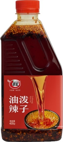Dầu Ớt Sa Tế, Trọng lượng: 400gr/ lọ. Quy cách: 16 lọ/thùng