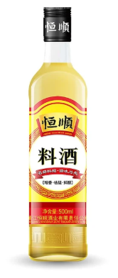 Gia Vị Rượu Nấu Ăn Hằng Thuận, Trọng lượng: 500ML, Quy cách: 12 chai/ thùng
