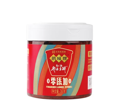 Tương Pixian Douban Dầu Đỏ, Trọng lượng: 360gr/ lọ, Quy cách: 12 lọ/ thùng