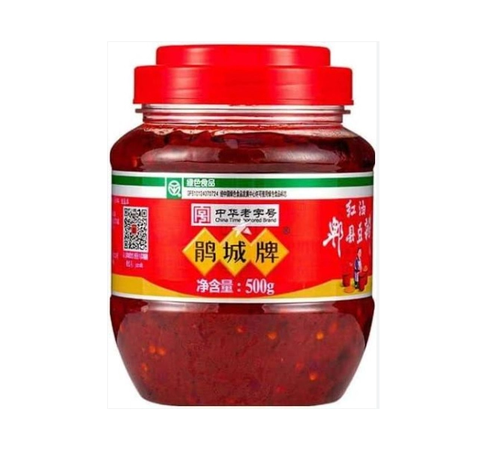 Tương Pixian Douban Dầu Đỏ, Trọng lượng: 500g/lọ, Quy cách: 24 lọ/ thùng