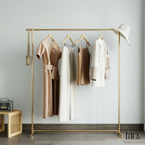Module Stand Stainless Steel Clothing Rack - Sào decor inox304 sang trọng