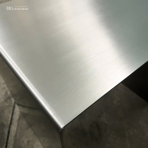 C-Square Minimal Stainless Side Table - Bàn phụ Inox C-Square tối giản