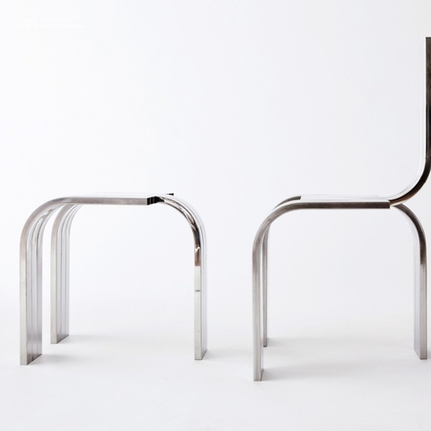 Cur-Chair Stainless Steel Chair - Ghế Cur-Chair Inox