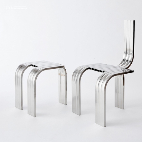 Cur-Chair Stainless Steel Chair - Ghế Cur-Chair Inox