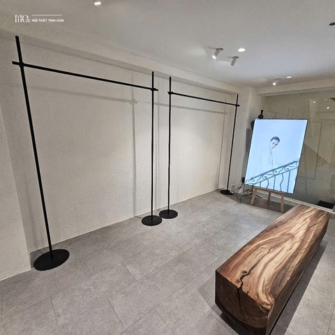 3m Round-Base Clothing Rack - Sào treo đế tròn 3m