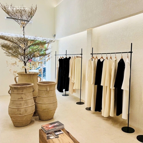 3m Round-Base Clothing Rack - Sào treo đế tròn 3m