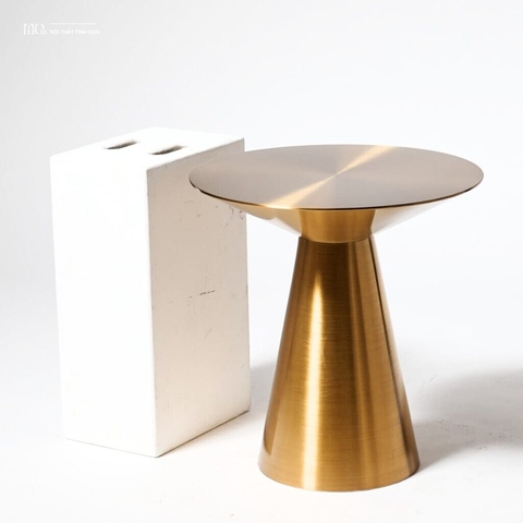 Myler Plated Accent Table - Bàn Myler mạ PVD