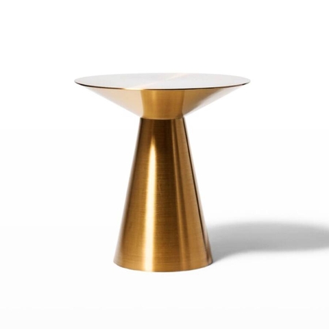 Myler Plated Accent Table - Bàn Myler mạ PVD