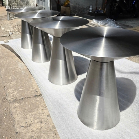 Myler Plated Accent Table - Bàn Myler mạ PVD