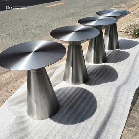 Myler Plated Accent Table - Bàn Myler mạ PVD