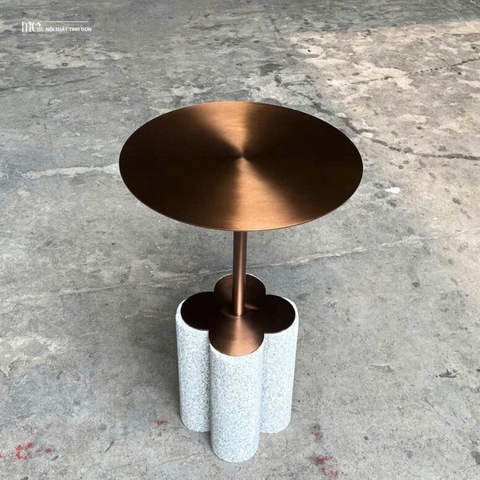 Mono Steel Side Table – D400 - Bàn phụ Mono Steel D400