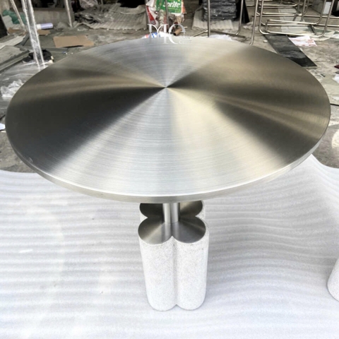 Beton-Cone Steel Table - Bàn Beton Cone Inox