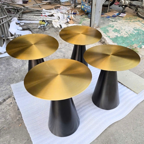 Myler Plated Accent Table - Bàn Myler mạ PVD