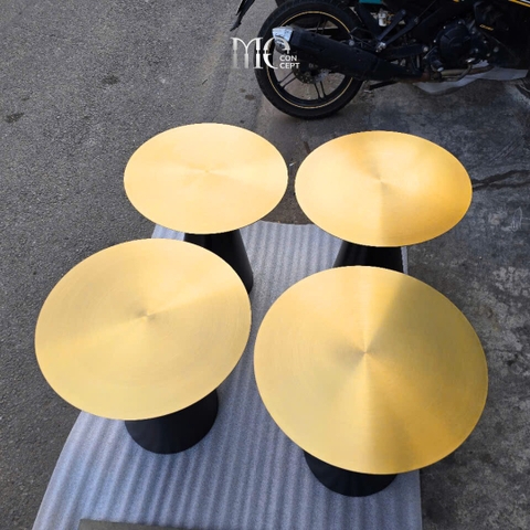 Myler Plated Accent Table - Bàn Myler mạ PVD
