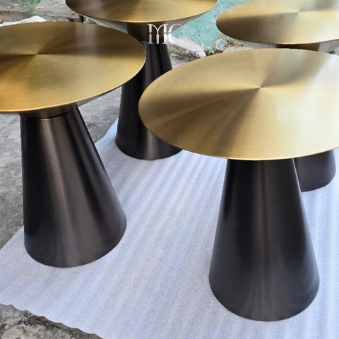 Myler Plated Accent Table - Bàn Myler mạ PVD