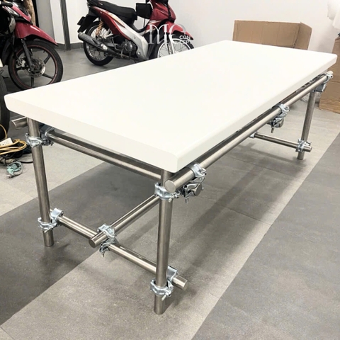 Cùm Plated Steel Table - Bàn cùm Crom