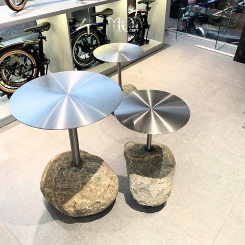 Rock & Steel Mini Side Table - Bàn phụ Rock & Steel