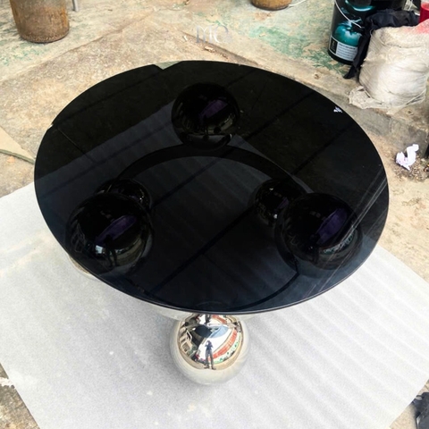 Elegan Sphere Glass Coffee Table - Bàn cà phê Elegan Sphere kính