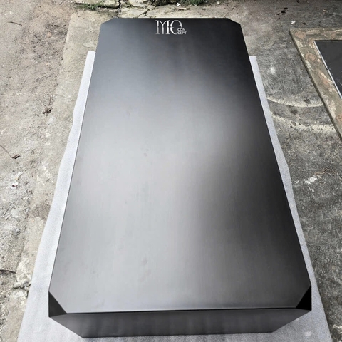 Edge Black PVD Coffee Table - Bàn Edge mạ PVD đen